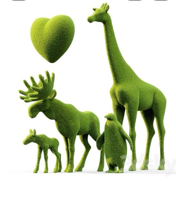 Суний газон скульптура