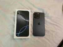 iPhone 16 Pro Max Black Titanium + Factura