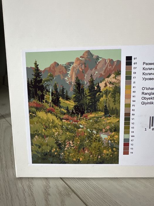 Картина по номерам