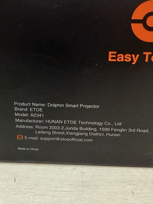 Proiector ETOE Dolphin 1080P, cu sistem Google TV, decodare video 4K !