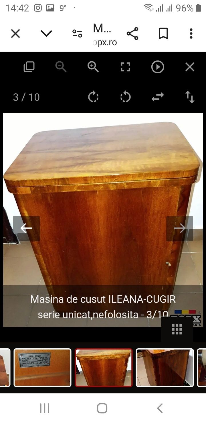 Vind masina de cusut ileana veche 1965