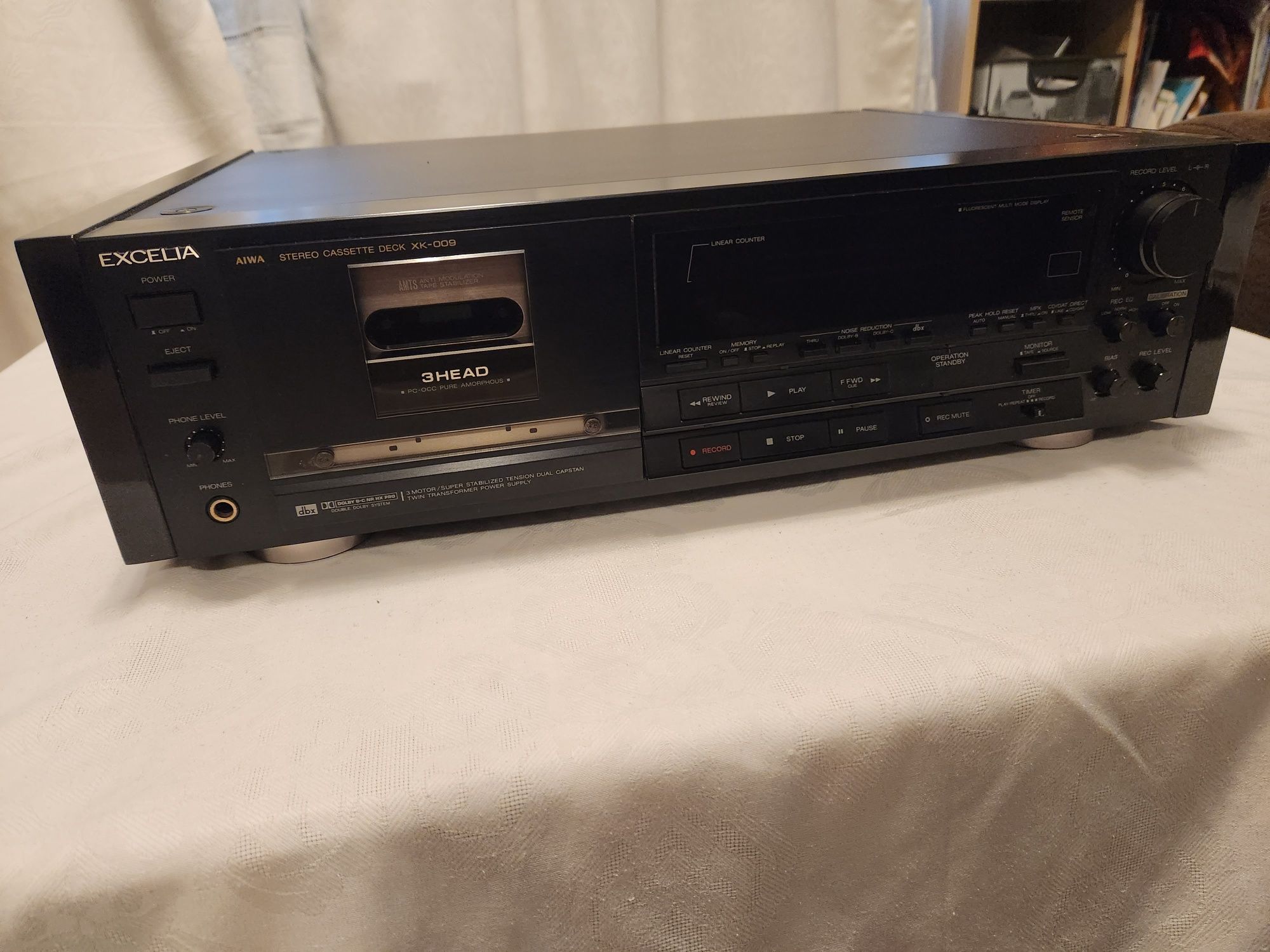 AIWA XK 009 Excelia casetofon deck recorder