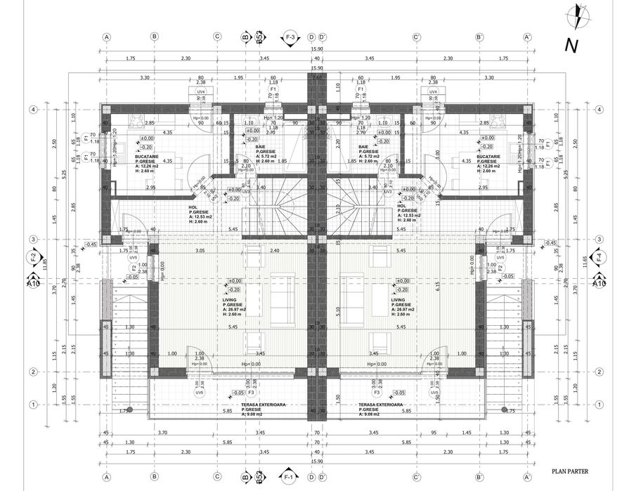 Casă tip duplex de vânzare - Calea Turzii