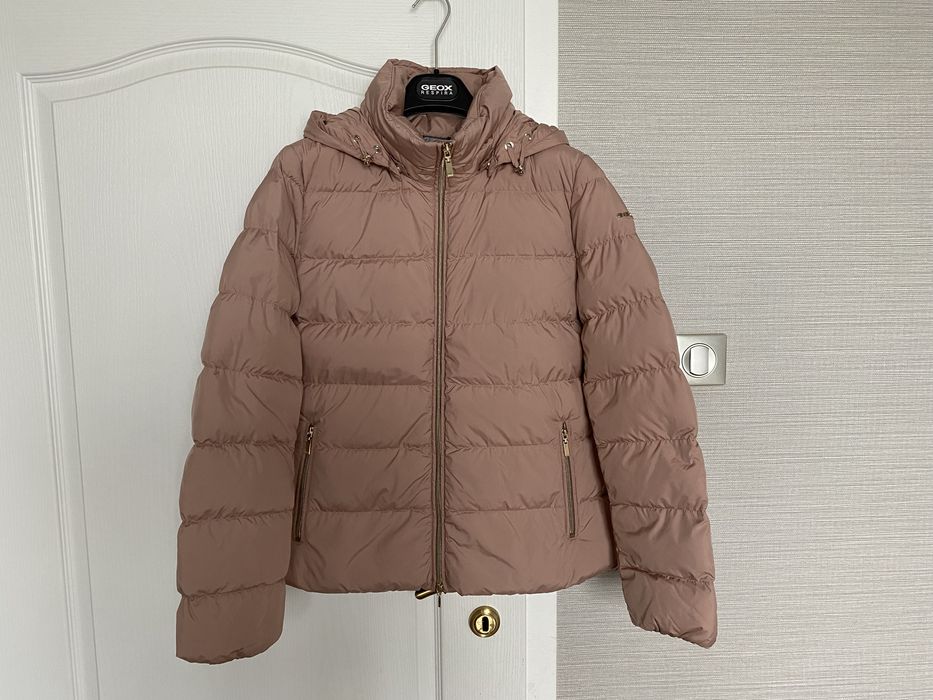 НАМАЛЕНО! Топло яке GEOX “пепел от рози”
