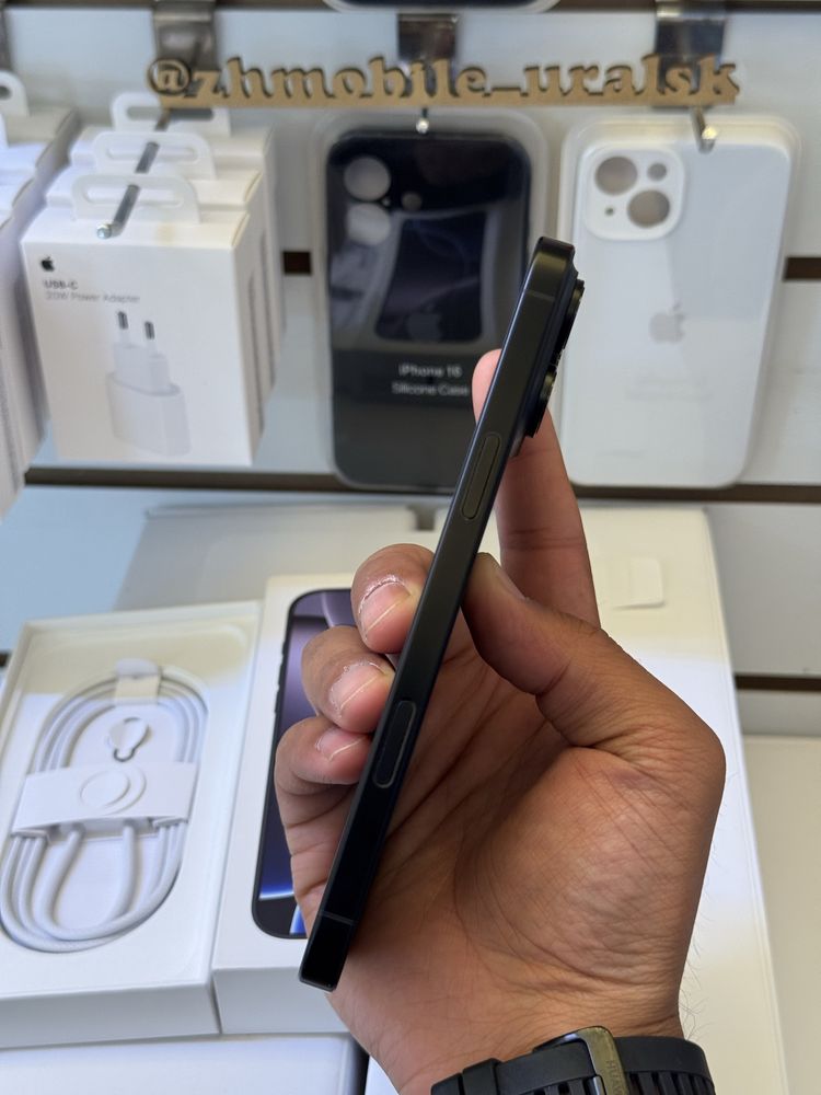  iPhone 16pro max 5G 256gb HX/A EAC 7 циклов black titanium
