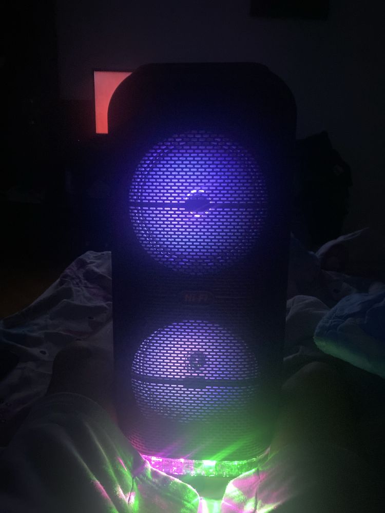 Hi-Fi nou nouță cu microfon si încărcător