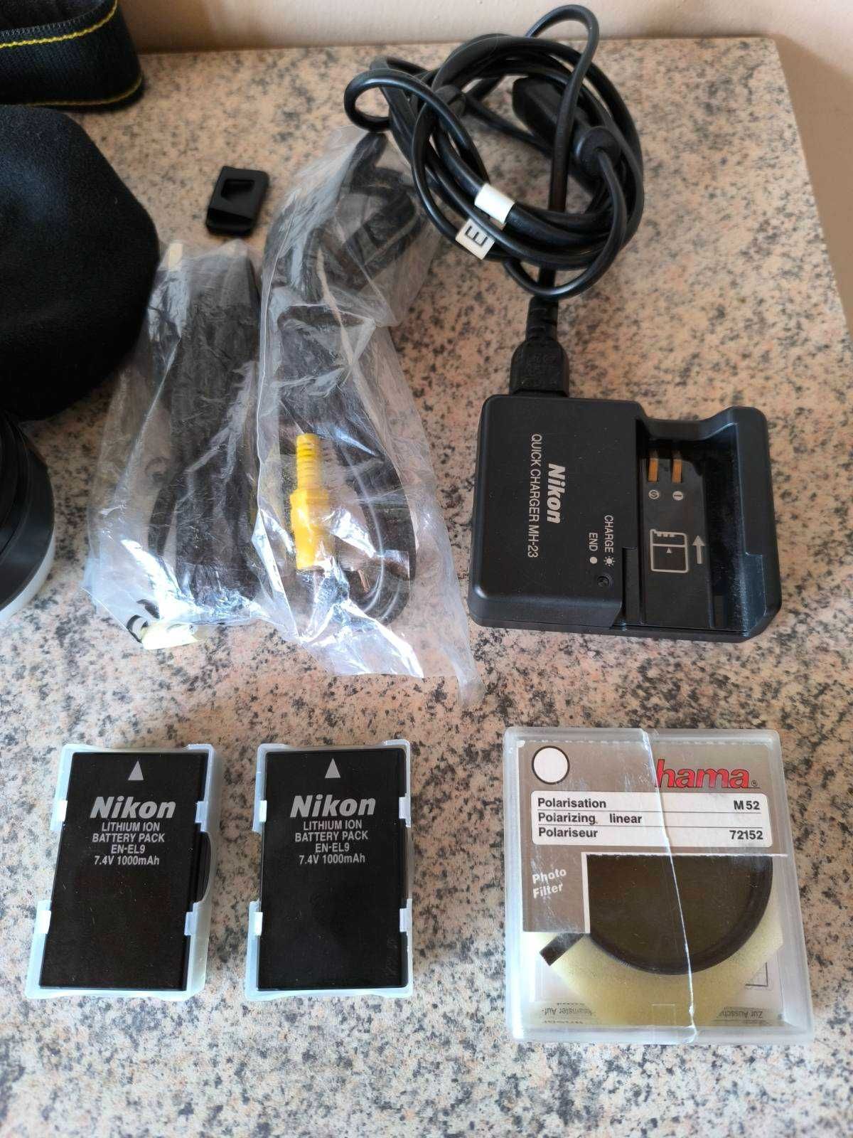 Продавам фотоапарат Nikon d40