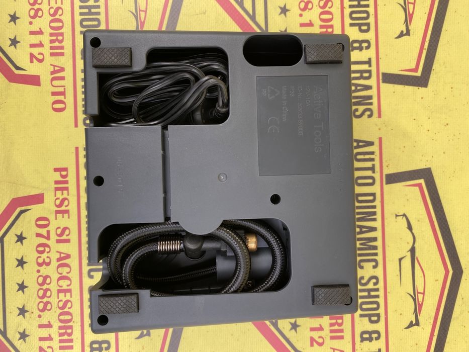 Kit compresor auto cu soluție pana umflat roti original Hyundai Kia