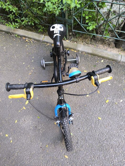 Bicicleta copii Decatlon cu Pirați