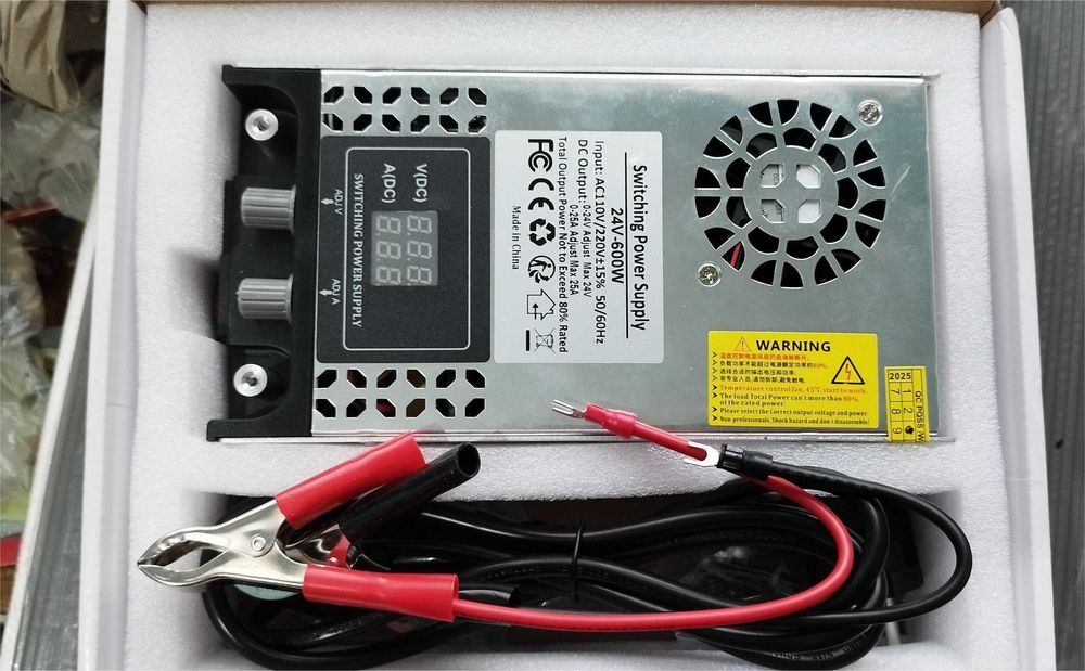 Импулсно power supply 12V 50A 600W трансформатор AC към DC