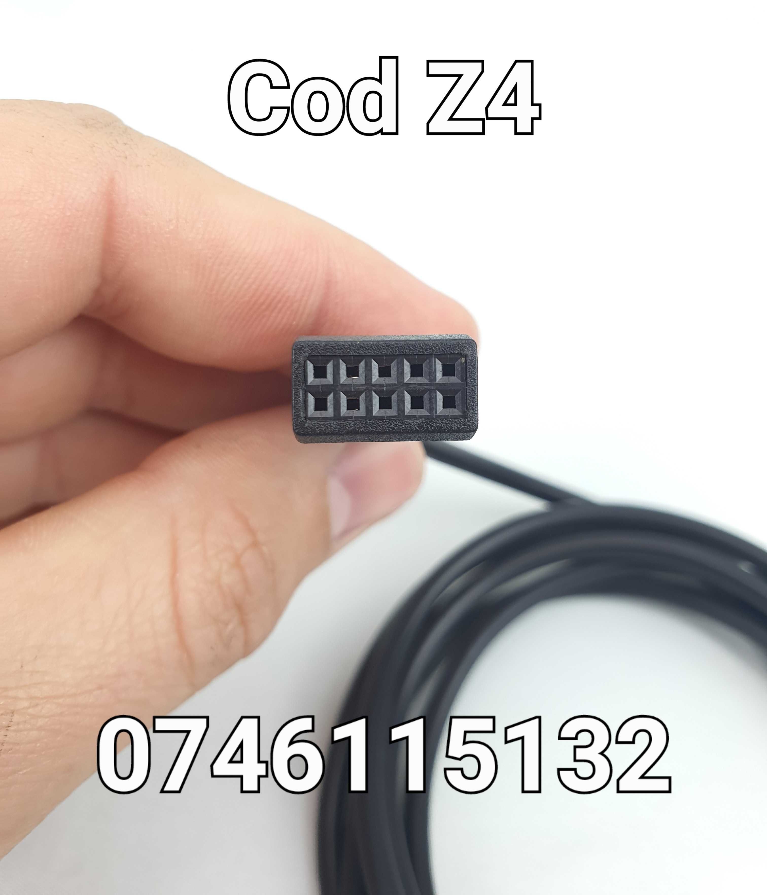 Intrare audio-Cablu Auxiliar pt E39 E46 E53- Adaptor AUX BMW-10 Pin-Z4