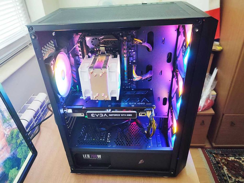 Геймърски компютър, 32gb Ram, 1080, Xeon 2697A V4, 960GB SSD