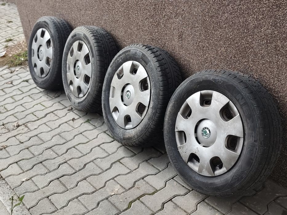 Железни джанти със зимни гуми  14 5/100