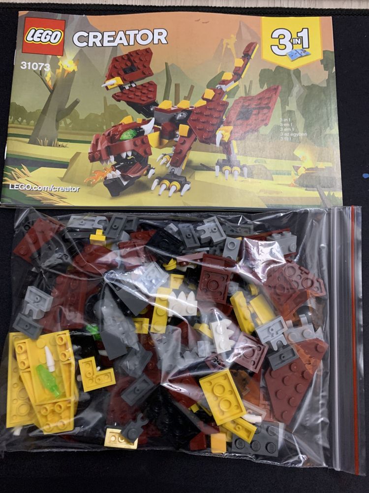 Lego Creator Дракон