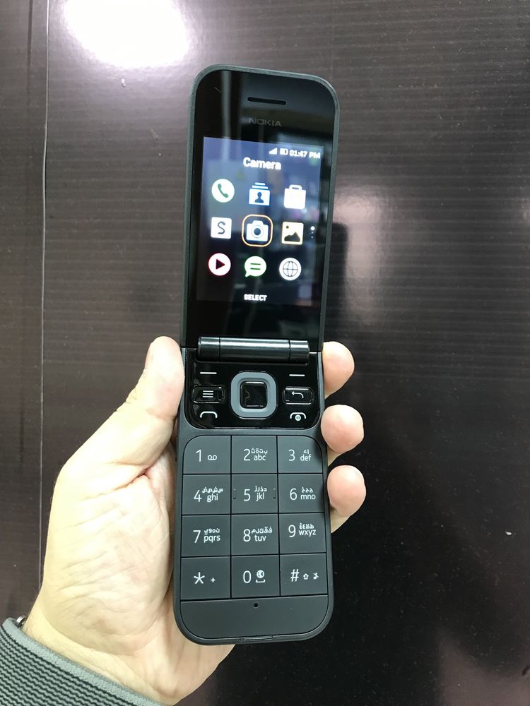 Nokia 2720 yengii  2 ta simkartali