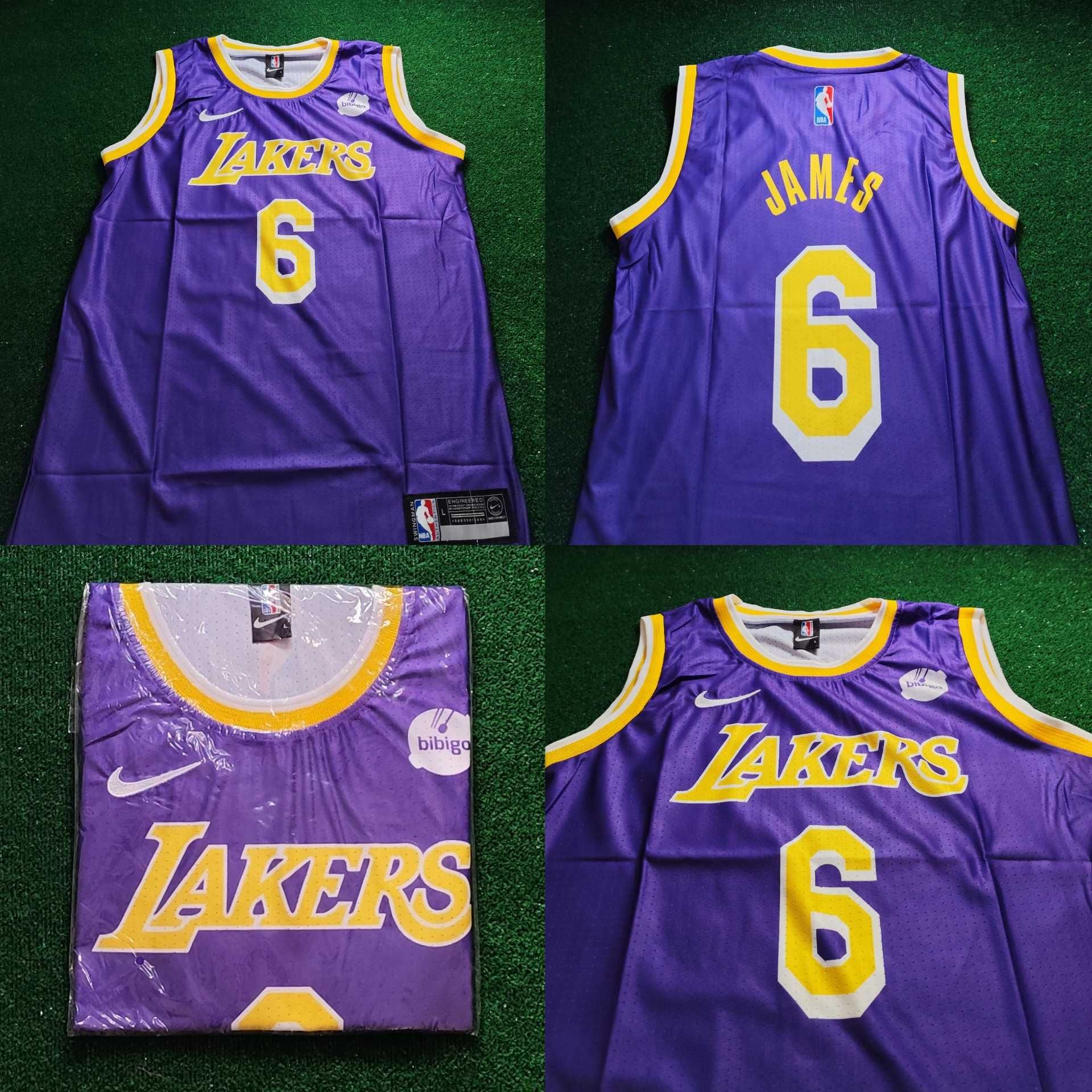 Мъжки баскетболен потник Lakers LJ 6 Nike jordan LeBron James