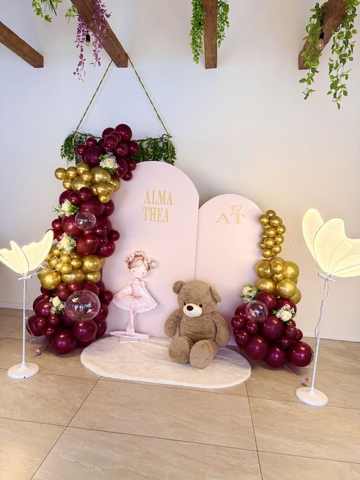 Aranjament decor baloane  botez nunta majorat