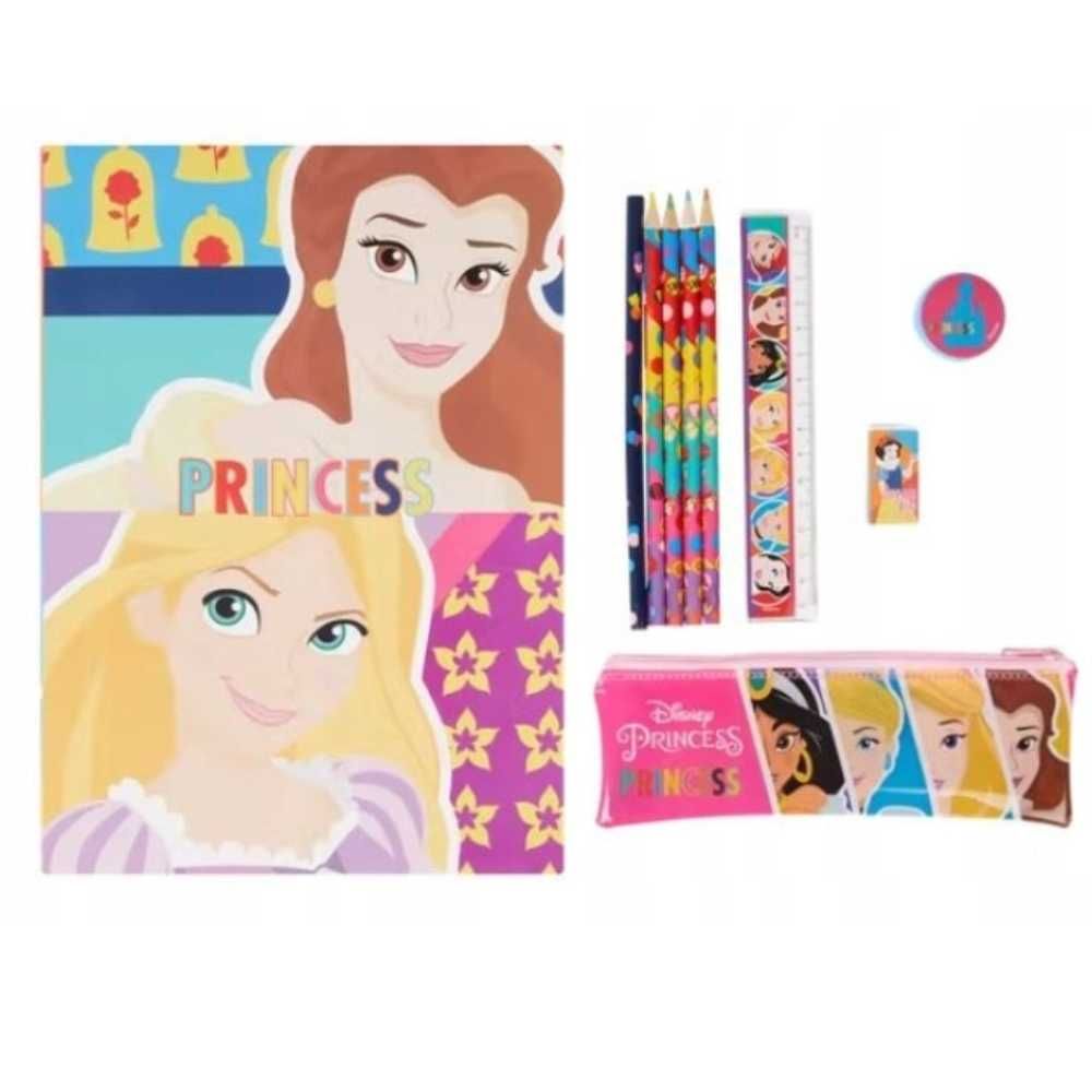 Disney Princess комплект за писане - 11-части училище комплект