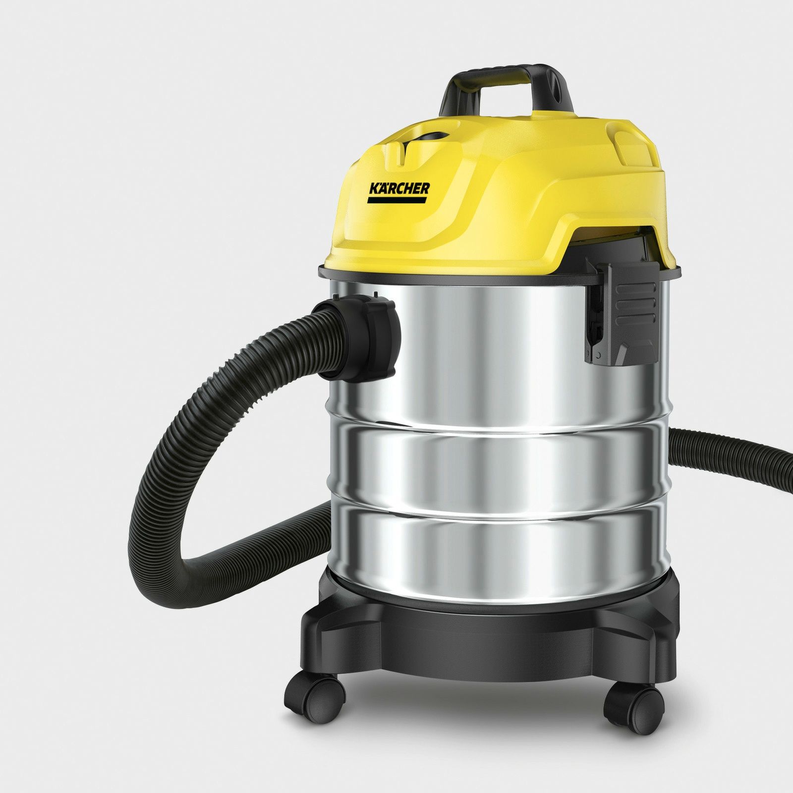 Хозяйственный пылесос Karcher WD1s Classic с баком 18л из нержавейки.