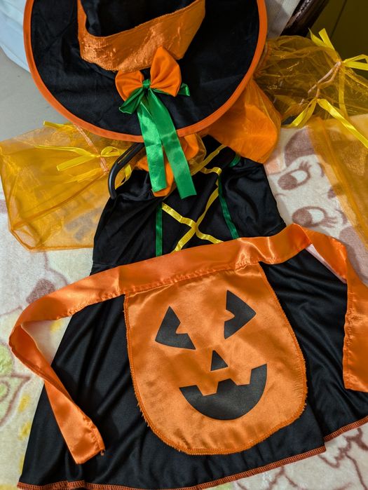 Costum nou de vrăjitoare Halloween