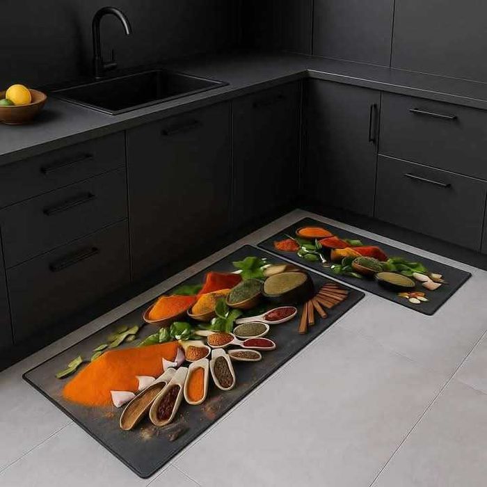 ЛИКВИДАЦИЯ 
Комплект водоустойчиви противоплъзгащи постелки за кухня