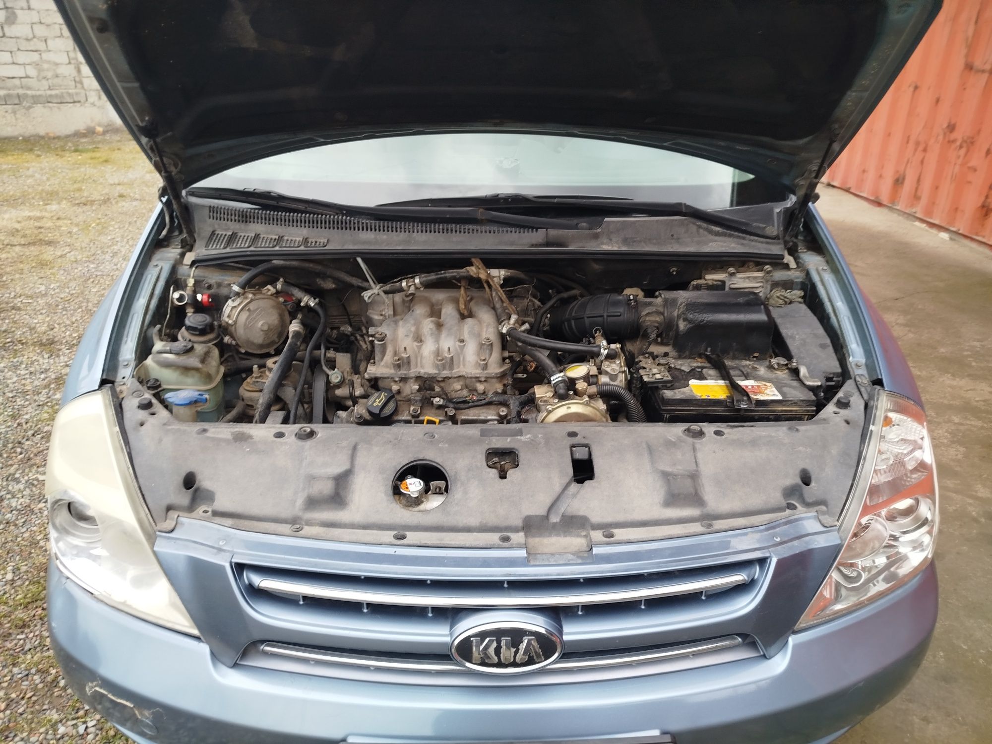 KIA CARNIVAL 2008 метан ва пропанда
