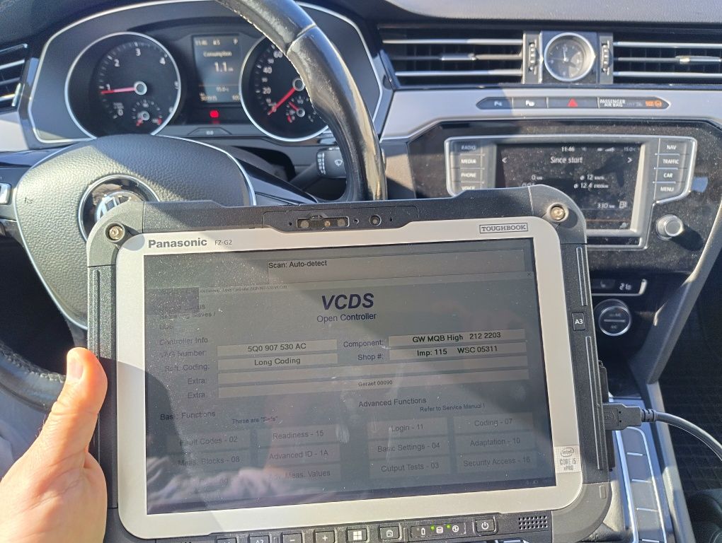 Testare grupul VAG Volkswagen Audi Skoda Seat