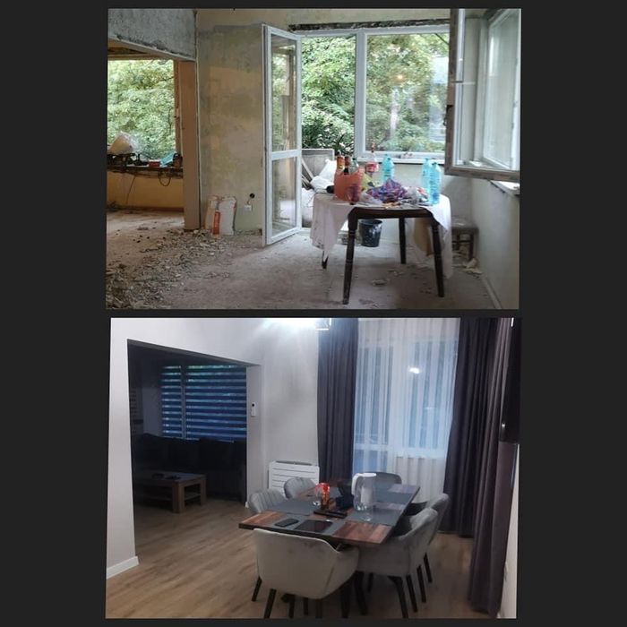 Довършителни ремонти Шпакловка Окачен таван Скрито осветление и други