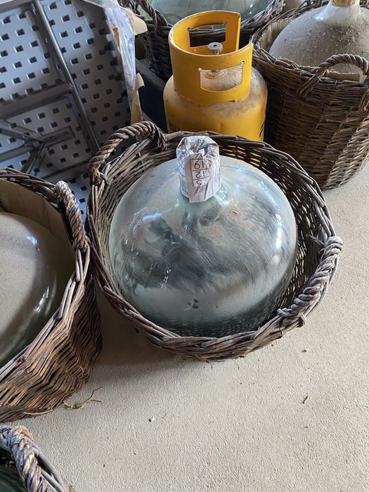 Damigene 50 L cu cos de protectie