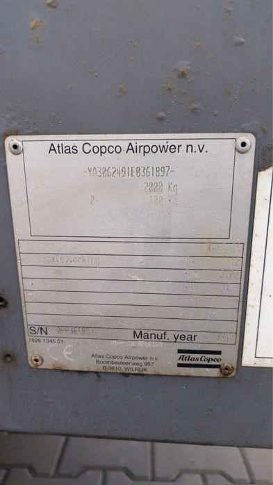 Motocompresor Atlas Copco XAHS 186 12 bar
