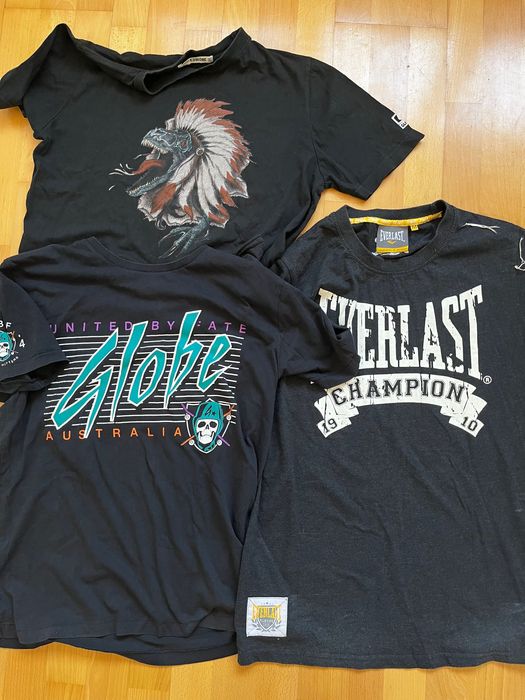 Tricou Globe Everlast S-M brand placa skateboard snowboard box