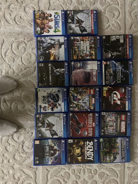 Продам игры Ps4 б/у в хорошем состояние