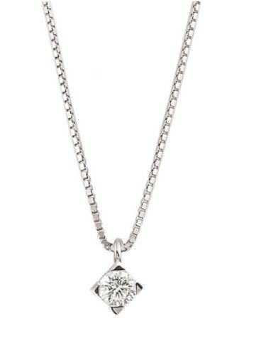 Pandantiv diamant aur 18k