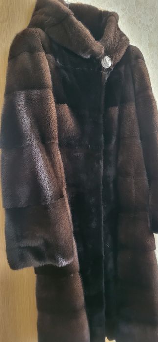 Стильная Шуба норковая, финский мех