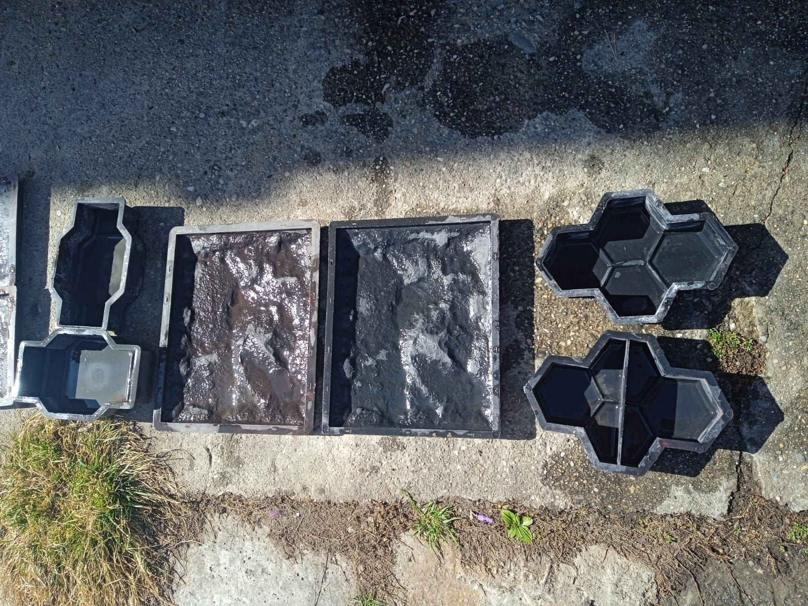 Matrite forme pavaje pavele placi din ABS pt beton și ipsos 0773 /903/