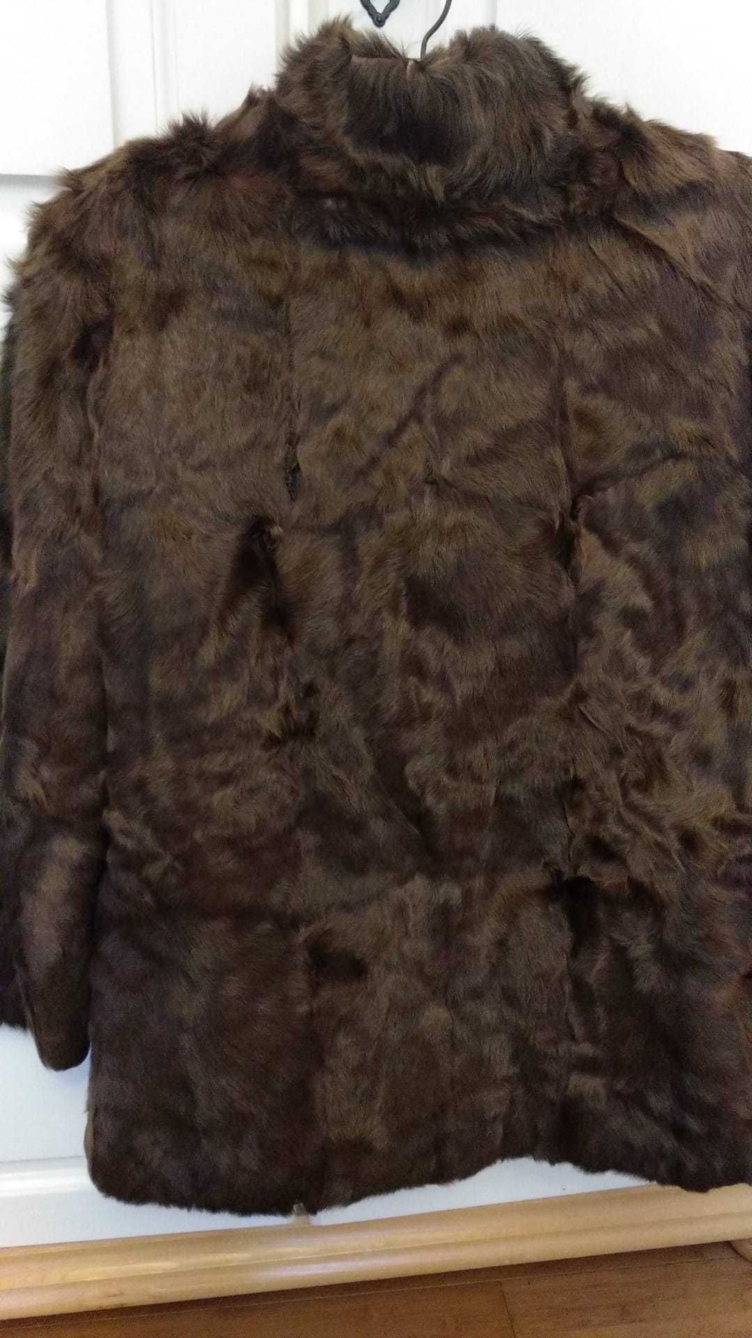 Haina de blană / Vintage 80s Cachet Fur Jacket