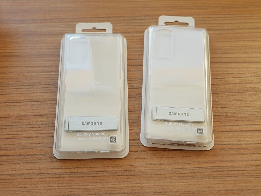 Husa Clear Standing Originala Samsung Galaxy Note 20, A72