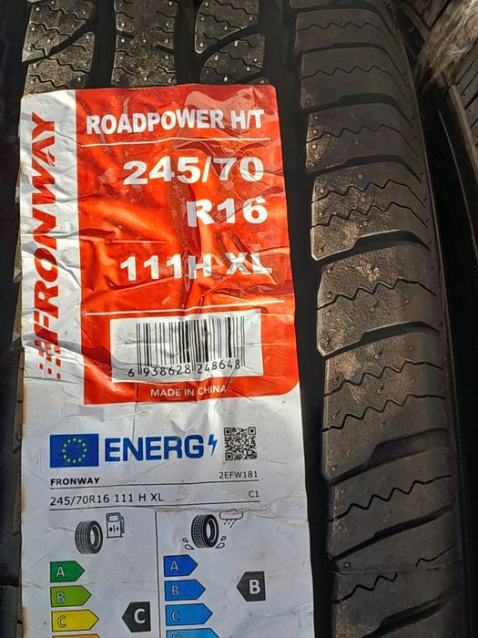 Doua anvelope 245 70 r16(noi,dot 2024)