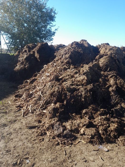 Gunoi de grajd de la animale (vaci, capre, oi)