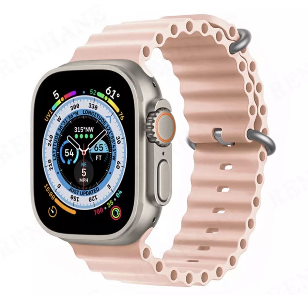 Curea Ceas Apple Watch 3 4 5 6 7 SE 8 9 10 ULTRA Husa Folie Silicon
