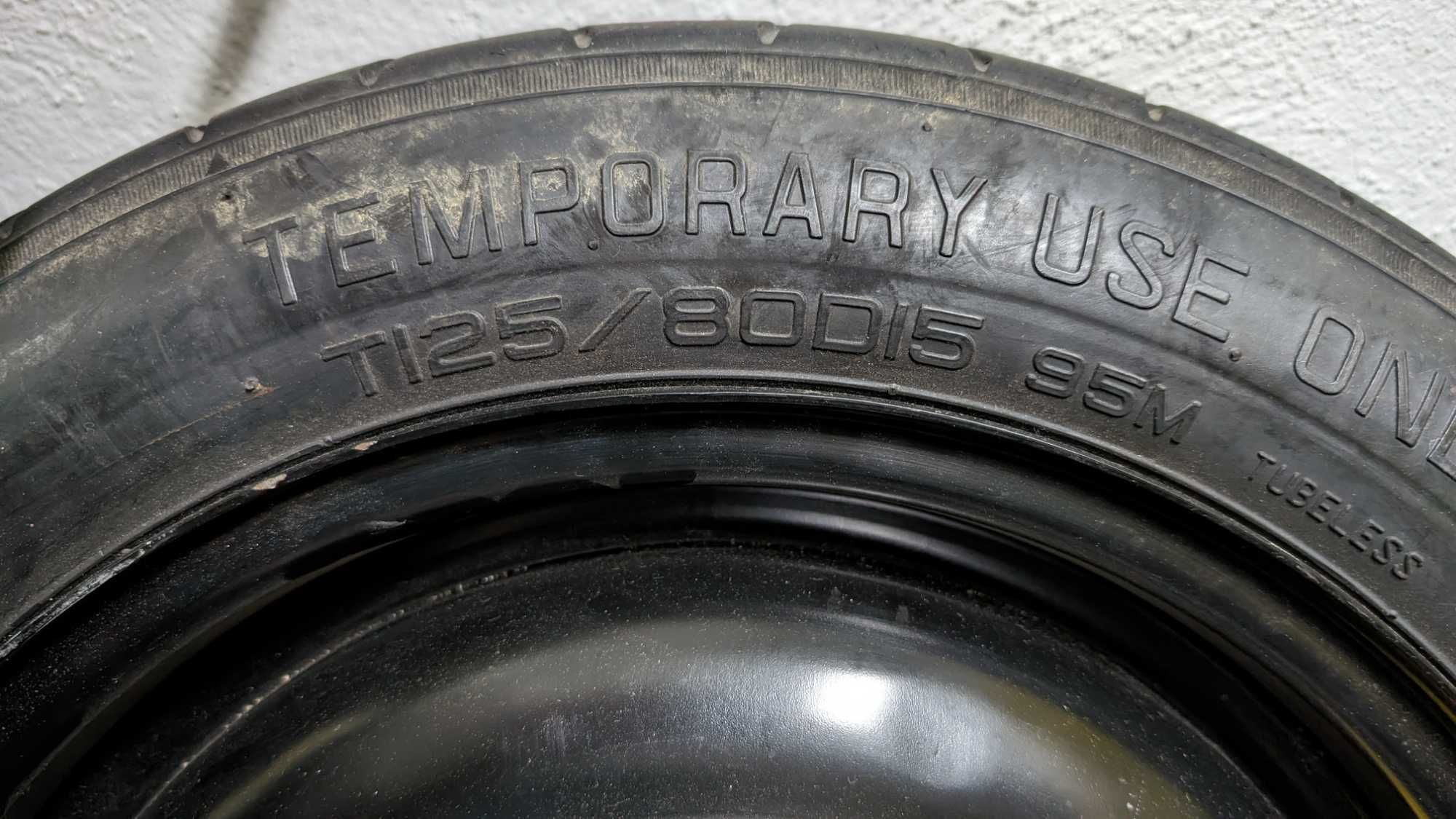 Резвервна гума тип патерица 15 цола Hyundai i30