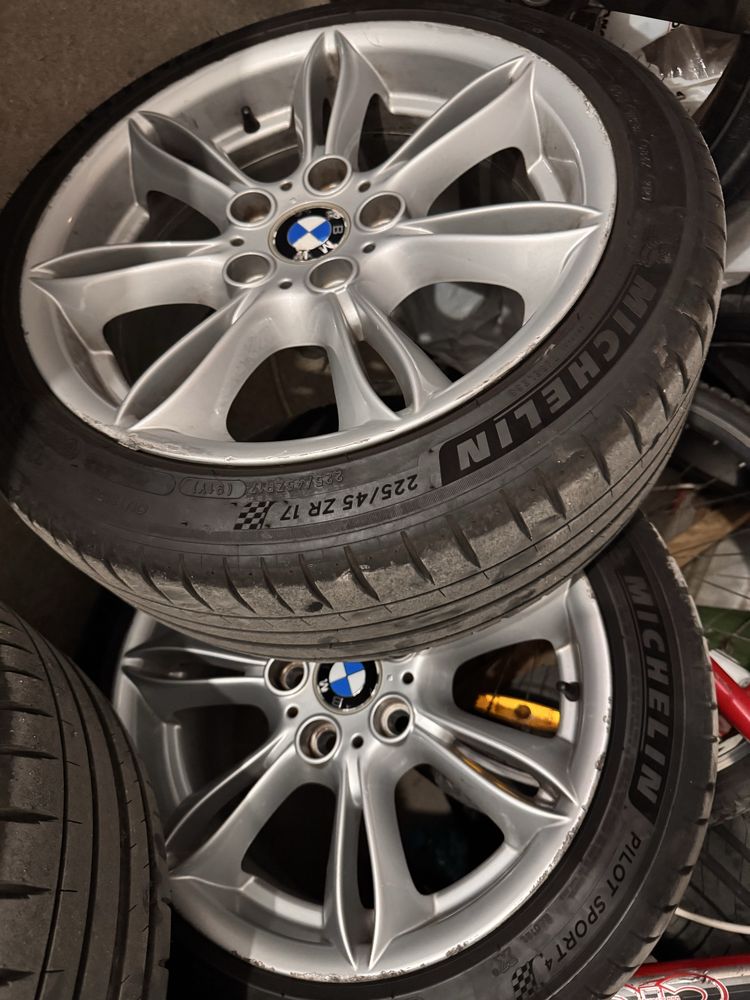 Джанти BMW 5x120 17’ с хубави гуми 225/45 17