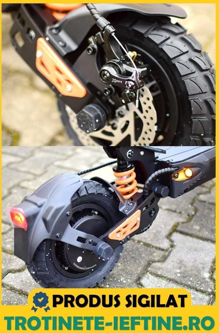 Doua Motoare: Trotineta Electrica KuKirin G2 MASTER, Off-Road