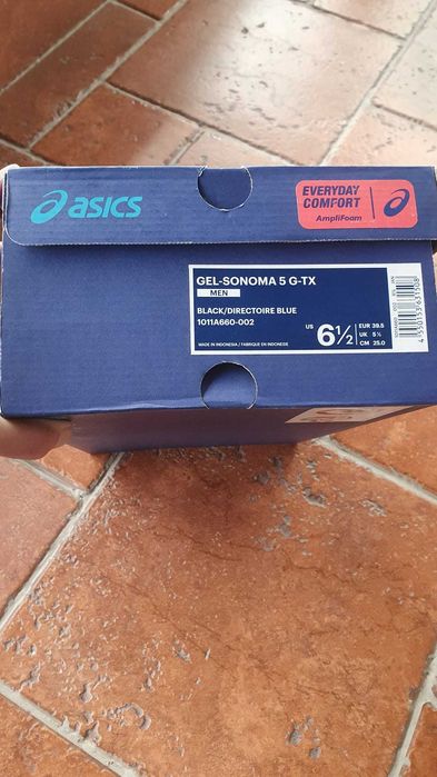 Adidași Asics GEL-Sonoma 5 G-TX noi, mărimea 39.5 (US 6.5)