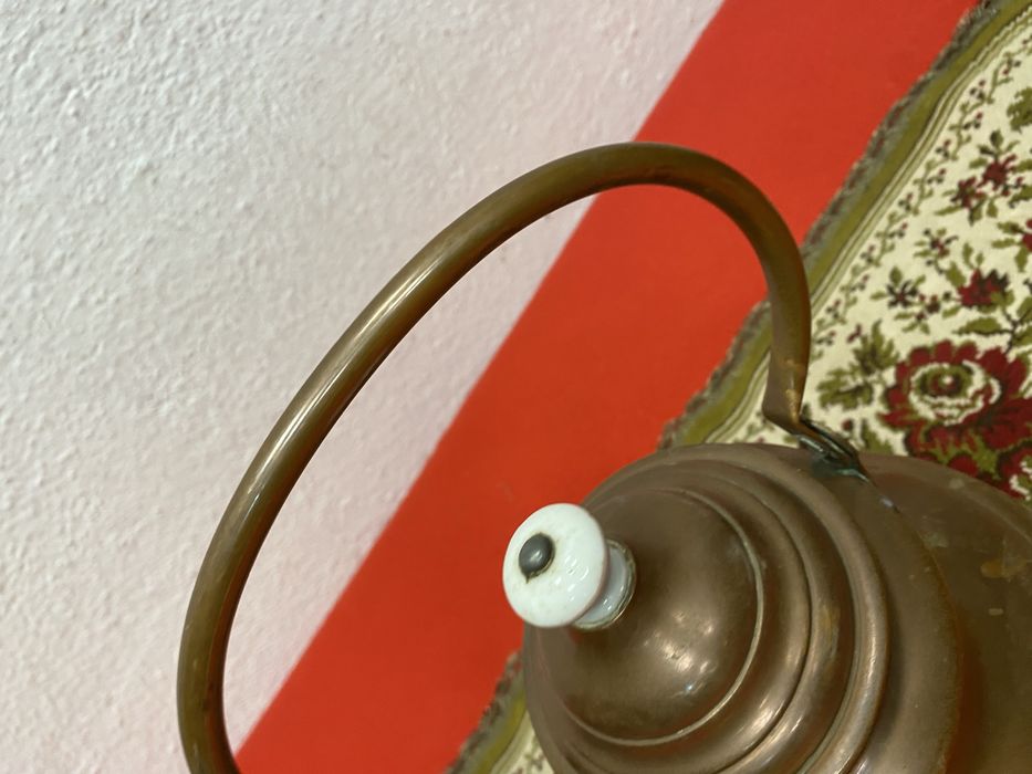 Френски меден чайник 30 см ръчна изработка 1950те години