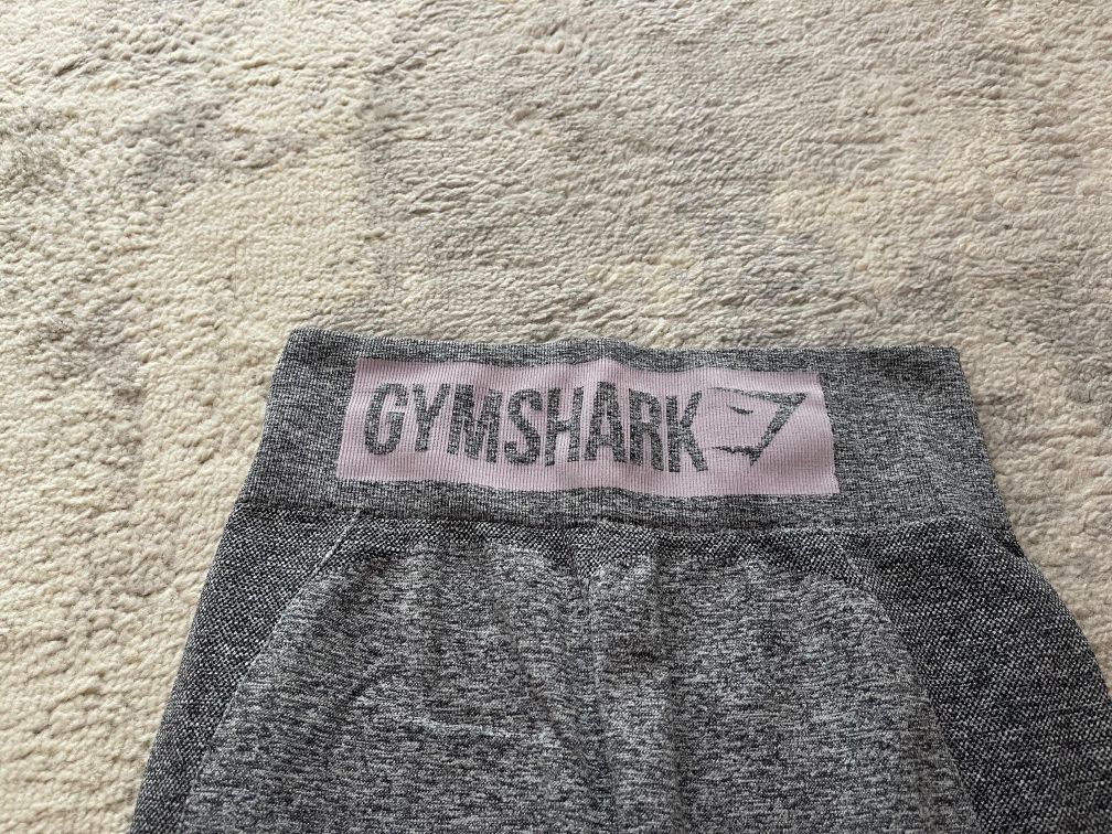 Colanti Gymshark dama marimea S model High Waisted Flex gri-violet