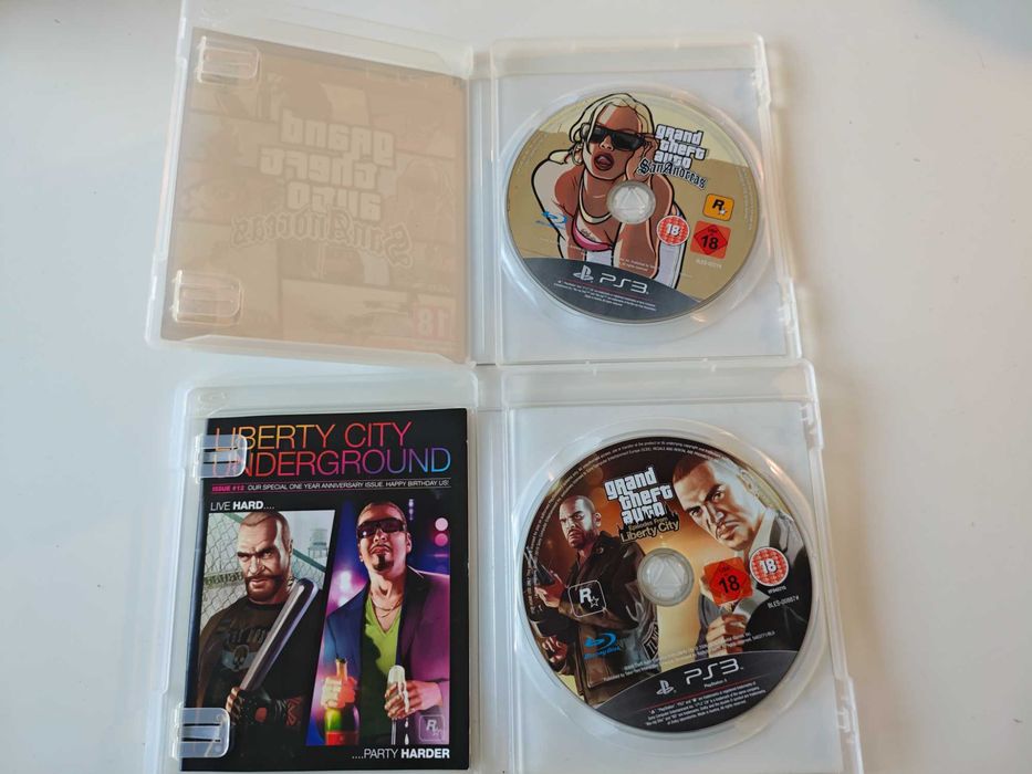 Grand Theft Auto San Andreas + GTA Episodes from Liberty City PS3