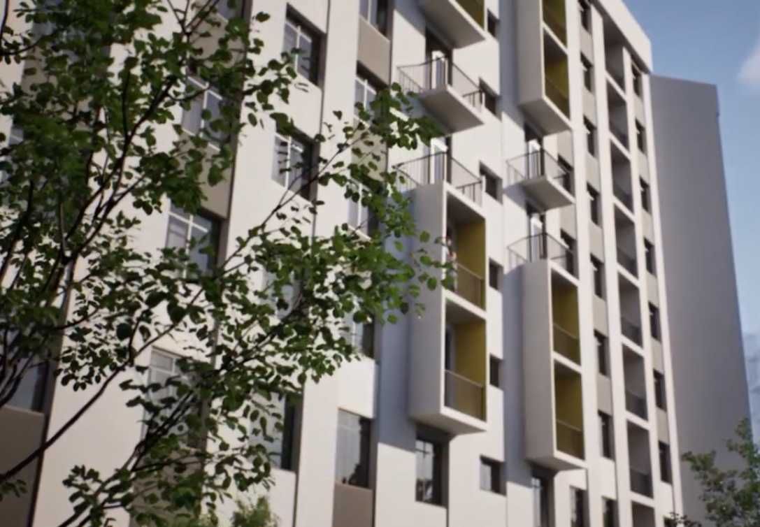 ЖК Fayzli hayot. 2-комнатная, 61 м². г. Ташкент, ТРЦ "Компас"