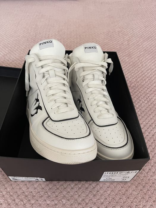 Adidasi Pinko din piele