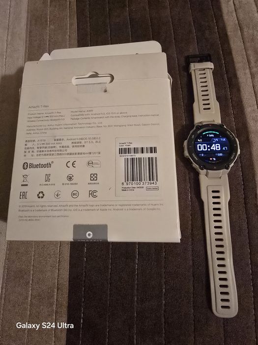 Ceas Smartwatch Amazfit T-REX A1919 GPS 5ATM Bluetooth 5.0